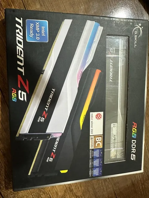 RAM DDR5 G SKILL Trident Z5 RGB Series 32GB (2 X 16GB) 6000Mhz White