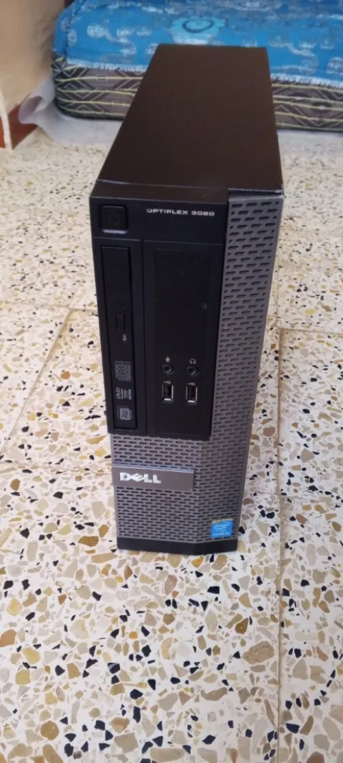 PC Dell OptiPlex 3020 Tower  SSD + 8GB RAM جهاز قابل للترقية ( كرت شاشة والرام)