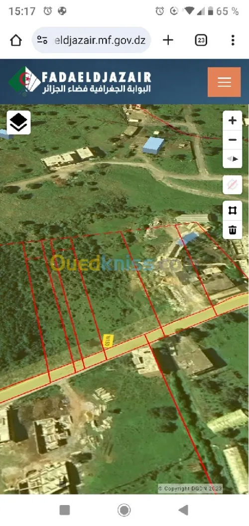 Vente Terrain Jijel Kaous
