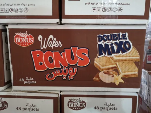 biscuits gaufrettes Bonus et Badr