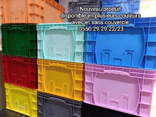 Chariot en plastique grand modèle
