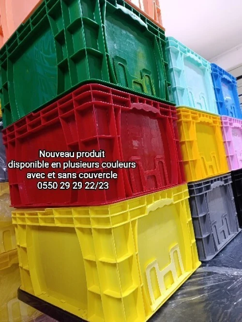 Caisse de rangement et palette