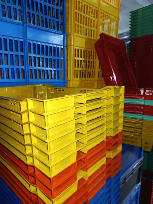 Chariot en plastique grand modèle