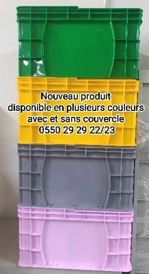 Caisse de rangement et palette