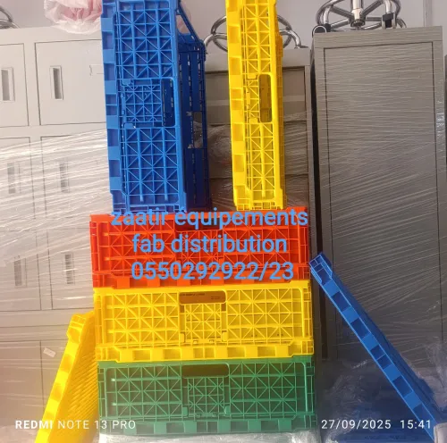 Caisse de rangement et palette