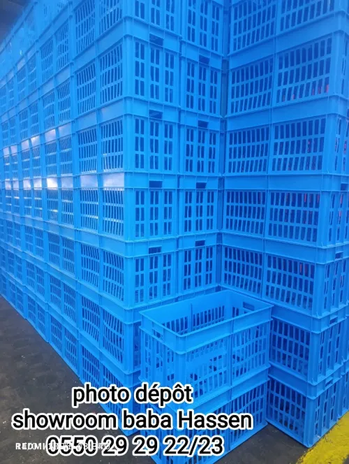 Chariot en plastique grand modèle