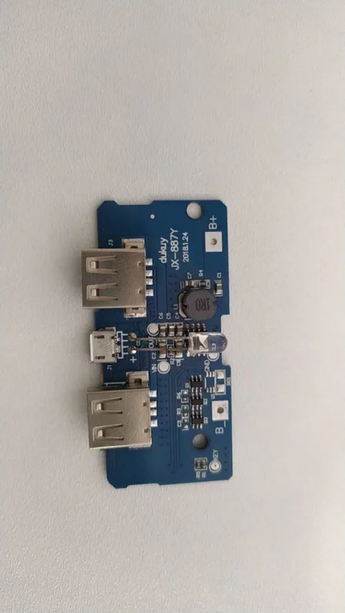 DC-DC Step-up Dual USB Power Bank Charger Module 5V 2A
