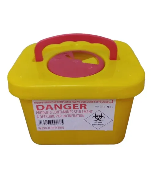 Gestion des déchets hospitalier (DASRI)d'activité de soins à risque infectieux.