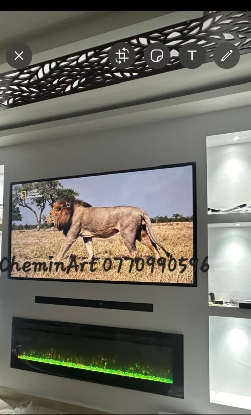 Cheminée décorative Électrique 