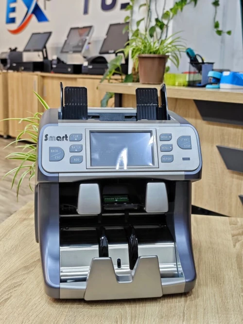 COMPTEUSE/TRIEUSE DE BILLETS SMART POS SH-208C 2POCHES