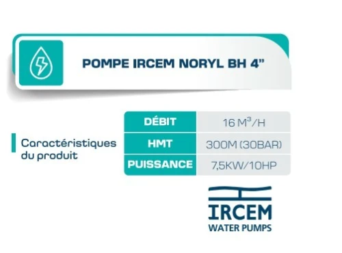 Pompe Ircem Noryl BH 4"