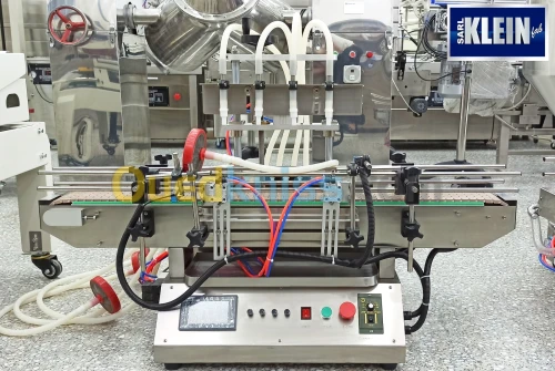 Remplisseuse liquide automatique 4 bec 