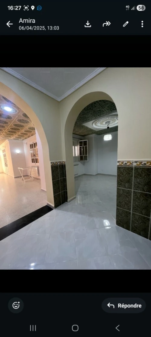 Location Appartement Niveau de villa F5 Alger Ben aknoun