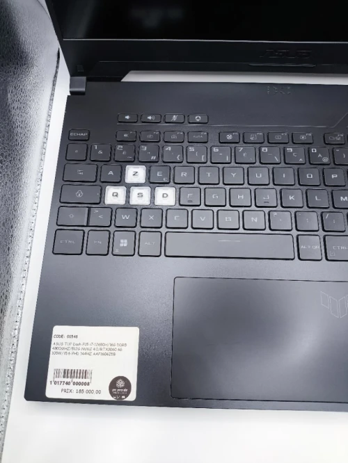 ASUS TUF Dash F15 i7 12650H 16G DDR5 512 NVME RTX 3060 6G 105W 15.6 FHD 144HZ