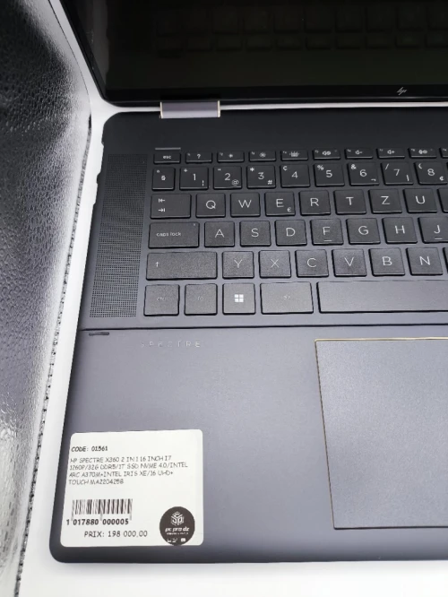 HP SPECTRE X360 2 IN 1 16 INCH I7 1260P EVO 32G LPDDR5X 1T NVME INTEL ARC A37OM 16 UHD+ OLED TACTILE