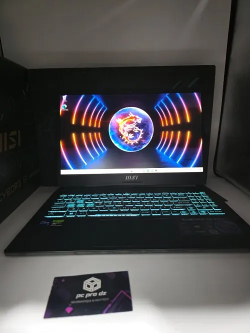 MSI CYBORG 15   i7 12650H 16GB DDR5 512 G SSD NVME 15.6  FULL HD 144Hz RTX 4060 8GB