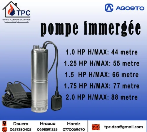 POMPE immergee AGOSTO 
