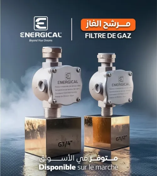 Energical filter à gaz chaudiére