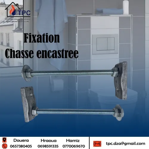 Fixation Chasse Encastree