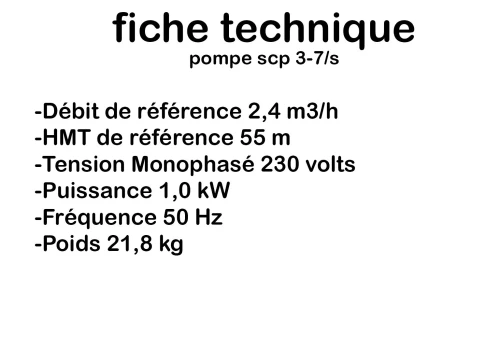 pompe immergee speroni