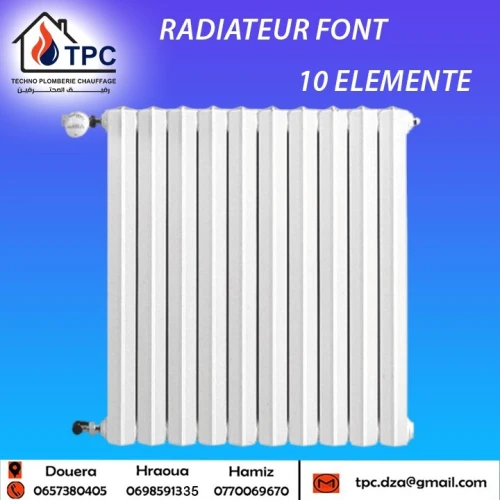radiateur font 10 elemante 