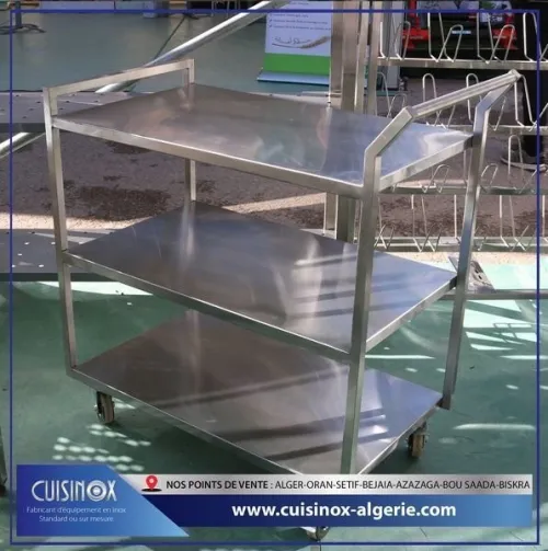 Equipement cuisinox au service de restauration l'industrie agro-alimentaire