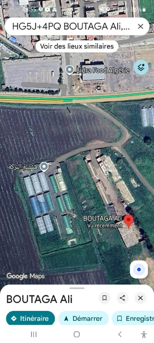 Vente Terrain Agricole Tipaza Sidi rached