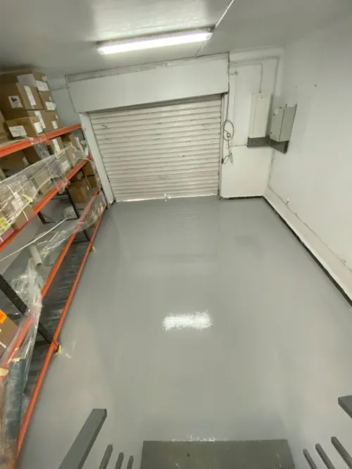 Revêtement de sol en résine epoxy 