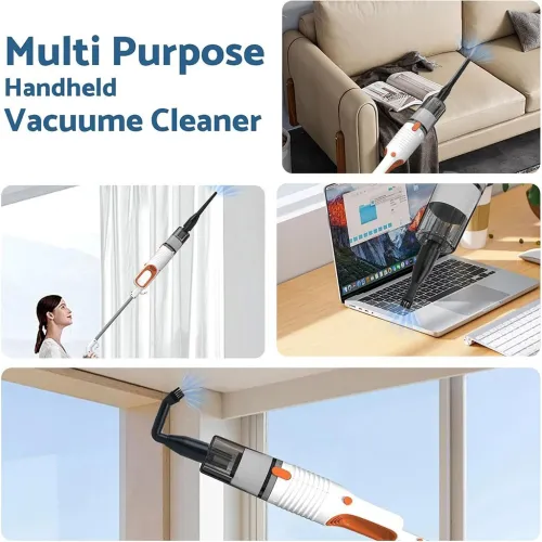 Aspirateur balai Multismart 12en1 avec réservoir deau et de poussière