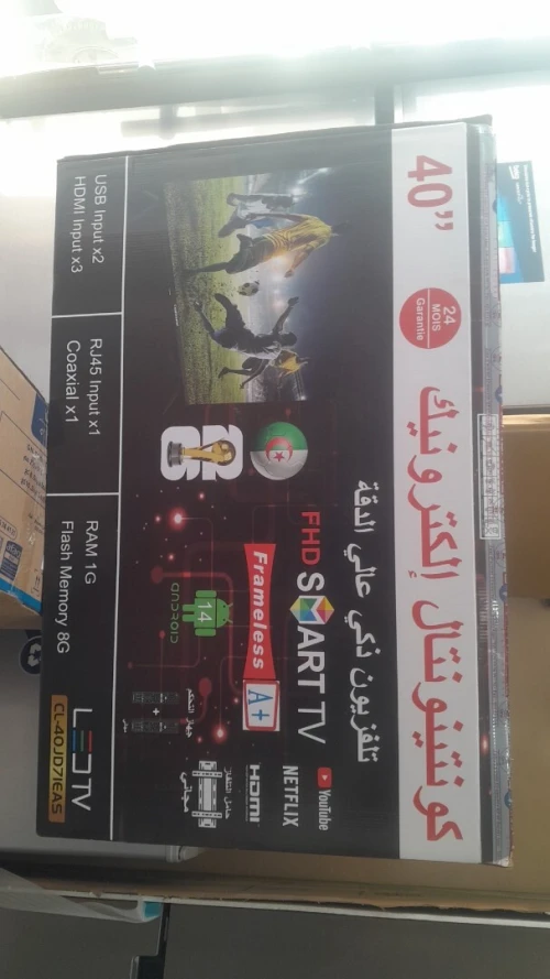 TV 40" CONTINENTAL SMART ANDROID