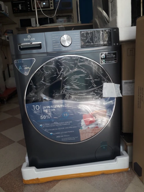 Machine à laver 10.5kg RAYLAN grise