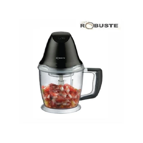 Hachoir Professionnel  300W 1.5 Litres 4 Lames En Acier Inoxydable - Noir