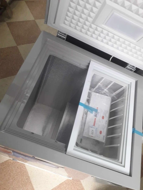 CONGELATEUR MAXTOR 150L INOX VETRIN