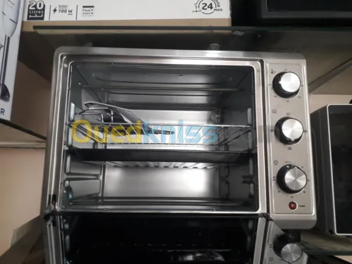 four geant 38L INOX ET NOIR