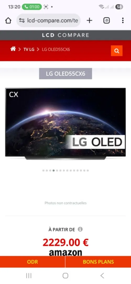 Tv lg 55 oled