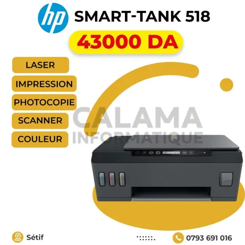IMPRIMANTE HP 518 RÉSERVOIR COULEUR MULTIFONCTION WIFI