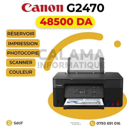 IMPRIMANTE Canon G2470 RÉSERVOIR COULEUR MULTIFONCTION