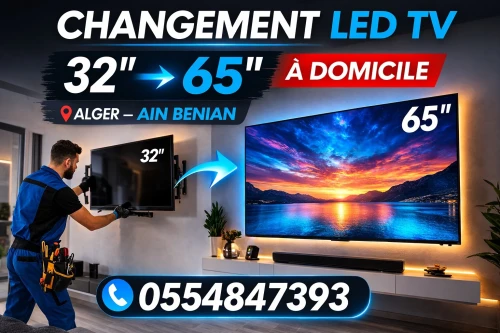 Réparation TV a domicile