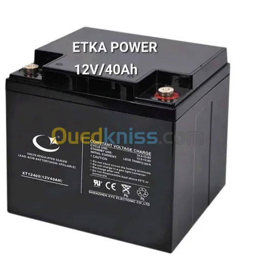 Batterie 12v / 40Ah