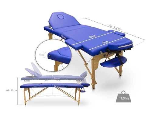TABLE DE MASSAGE PLIABLE EN BOIS STAR CARE