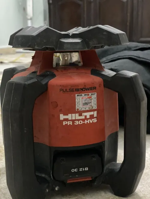 Niveau Laser Rotatif Hilti PR 30-HVS + Récepteur PRA 30 (ليزر دوار احترافي)
