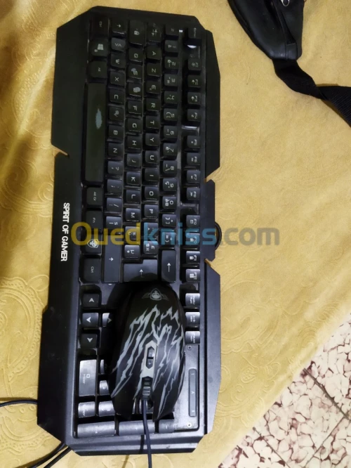 Souris spirite of game élite m40 et clavier semi mécanique pro k5