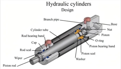 Verin Pneumatique et hydraulique