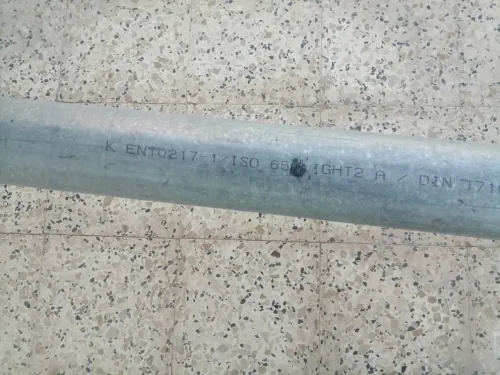 TUBE ACIER GALVAISE +COUDE110