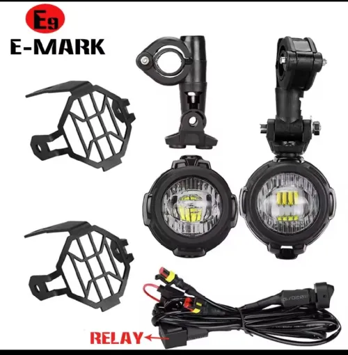 Feux additionnels pour moto 