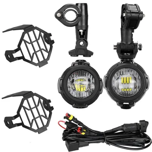 Feux additionnels pour moto 