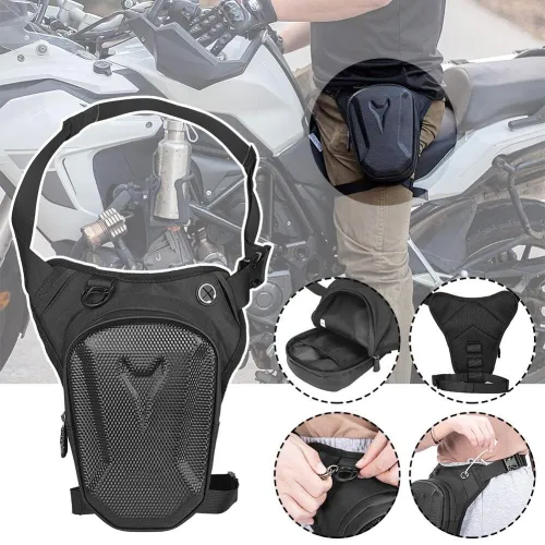 Sacoche de jambe moto 