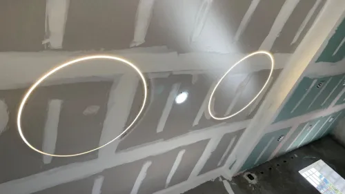 Placoplatre électricité peinture 