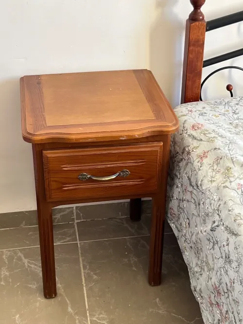 Chambre à coucher en bois