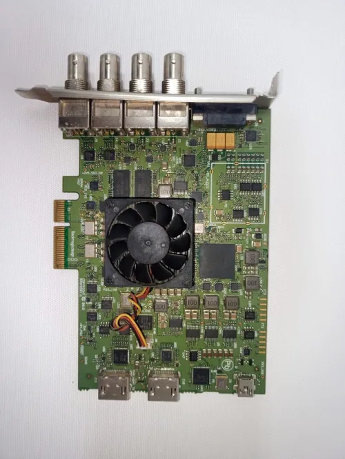 carte d'acquisition Blackmagic Design DeckLink Studio 4K. 4 port